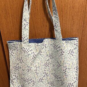 Blue Tote Bag